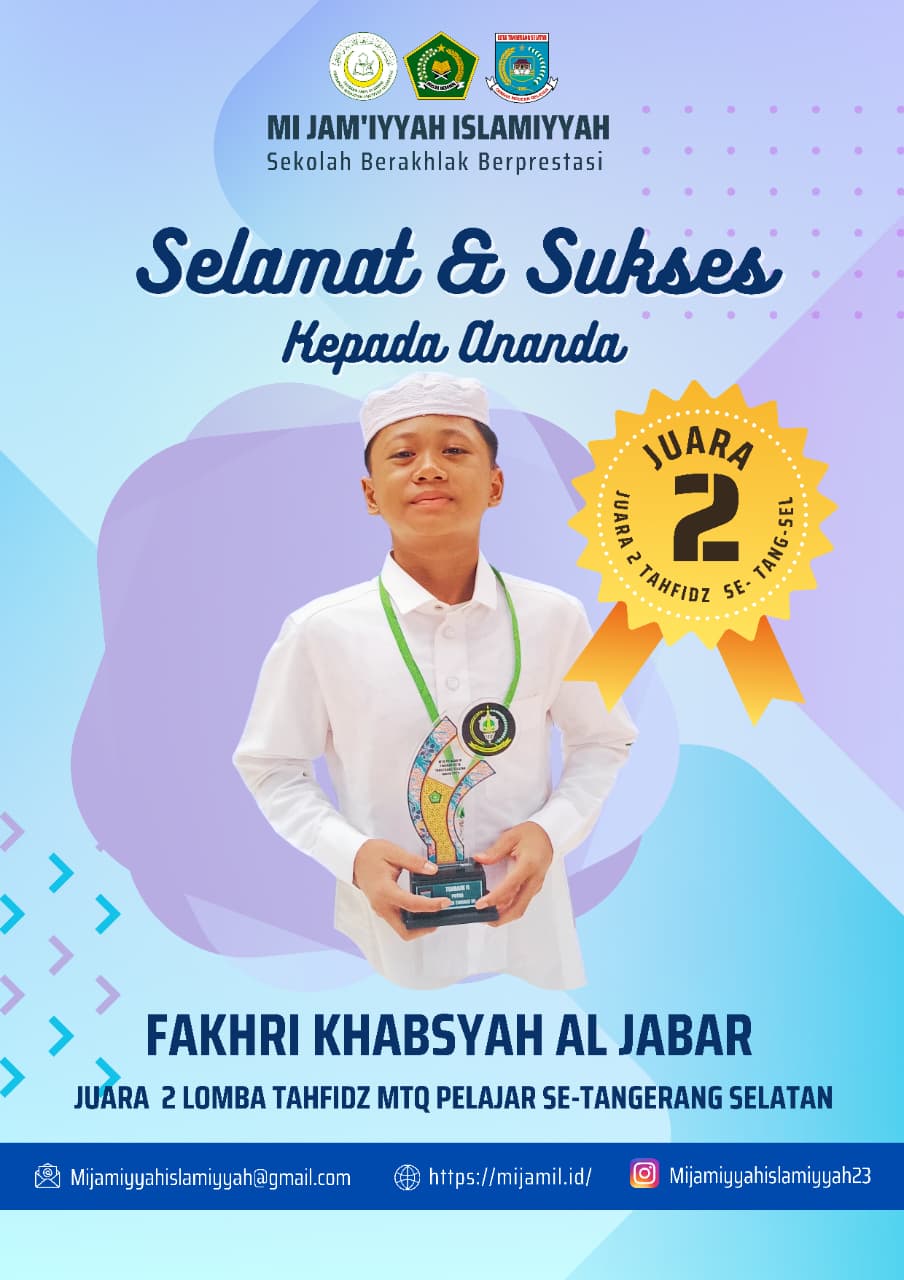 MTQ PELAJAR KE 9 KOTA TANGERANG SELATAN